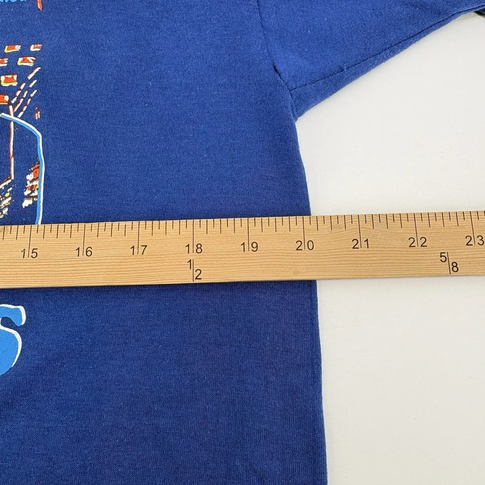 Vintage Fremont St Old Las Vegas Nevada XL Blue T-Shirt Sportswear Single Stitch